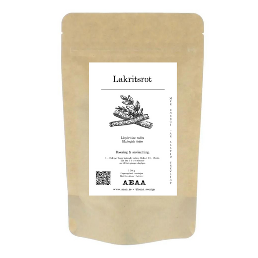 Lakritsrot, Ekologisk 100g