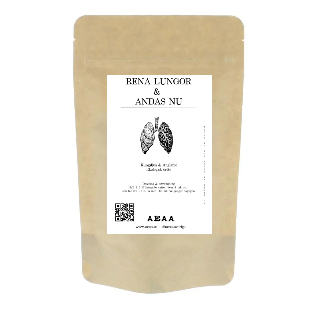 Rena lungor & andas nu (Ekologisk), 100g