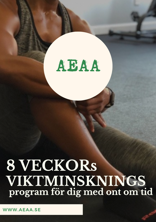 8 veckors Viktminskningsprogram för dig med ont om tid